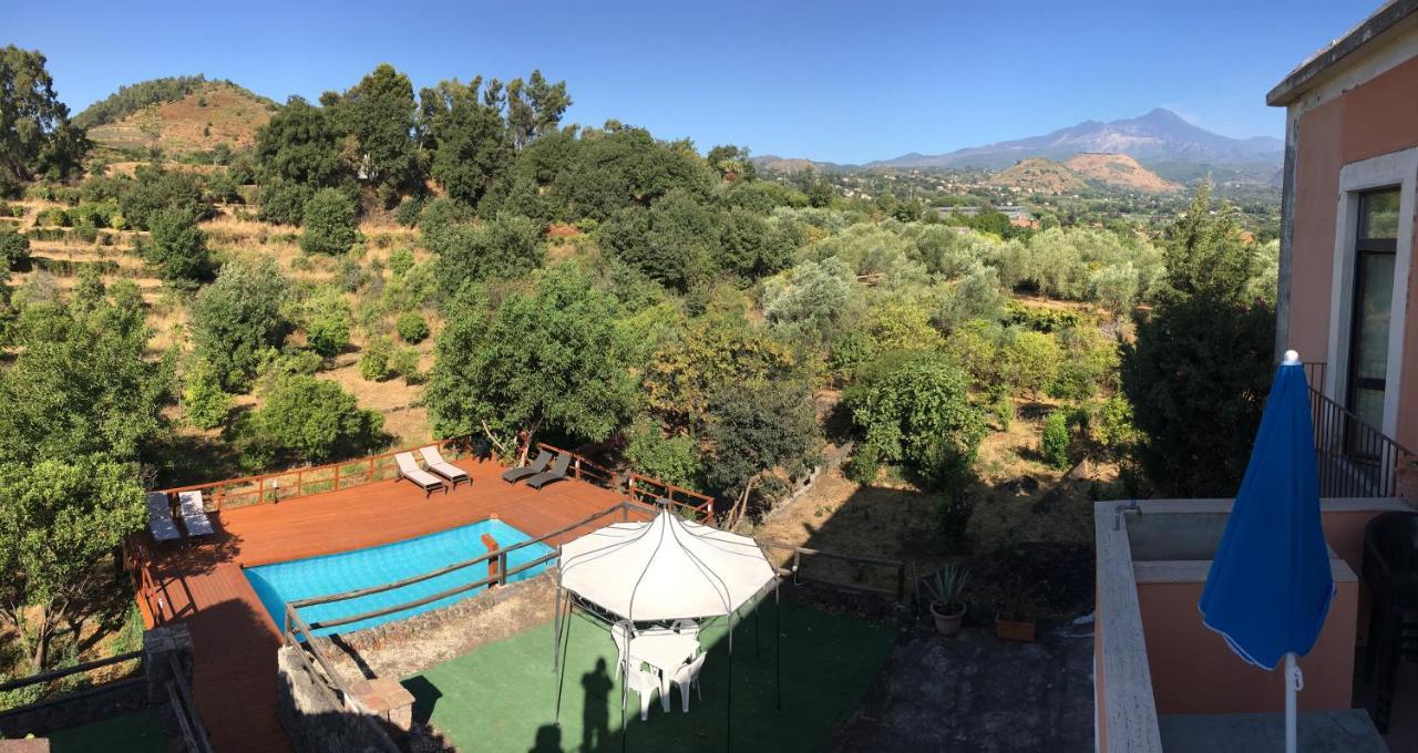 Villa Bonaccorso - Antica E Maestosa Villa Con Piscina Ai Piedi Dell'Etna Viagrande Exteriér fotografie
